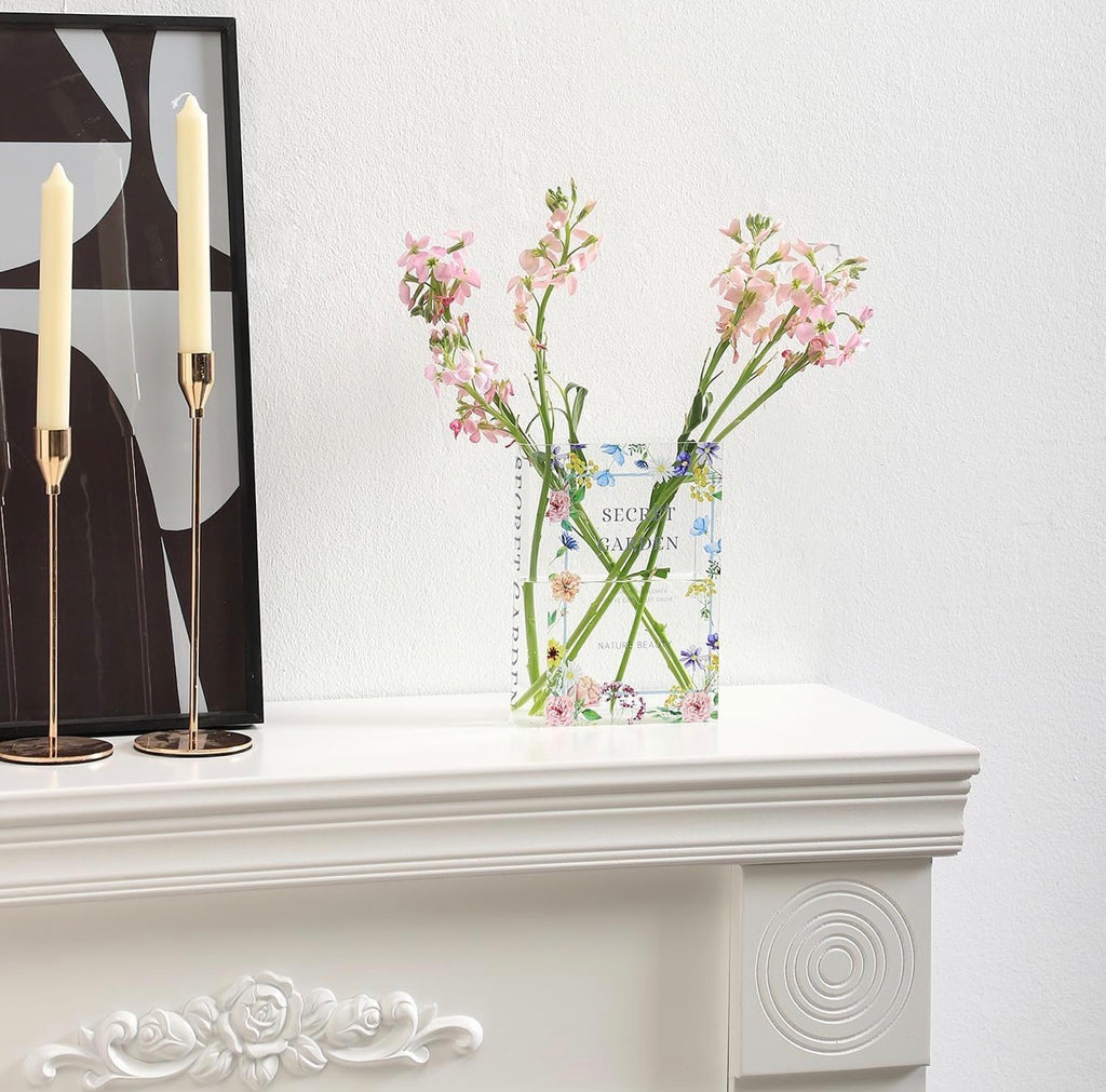 Secret Garden Book Vase