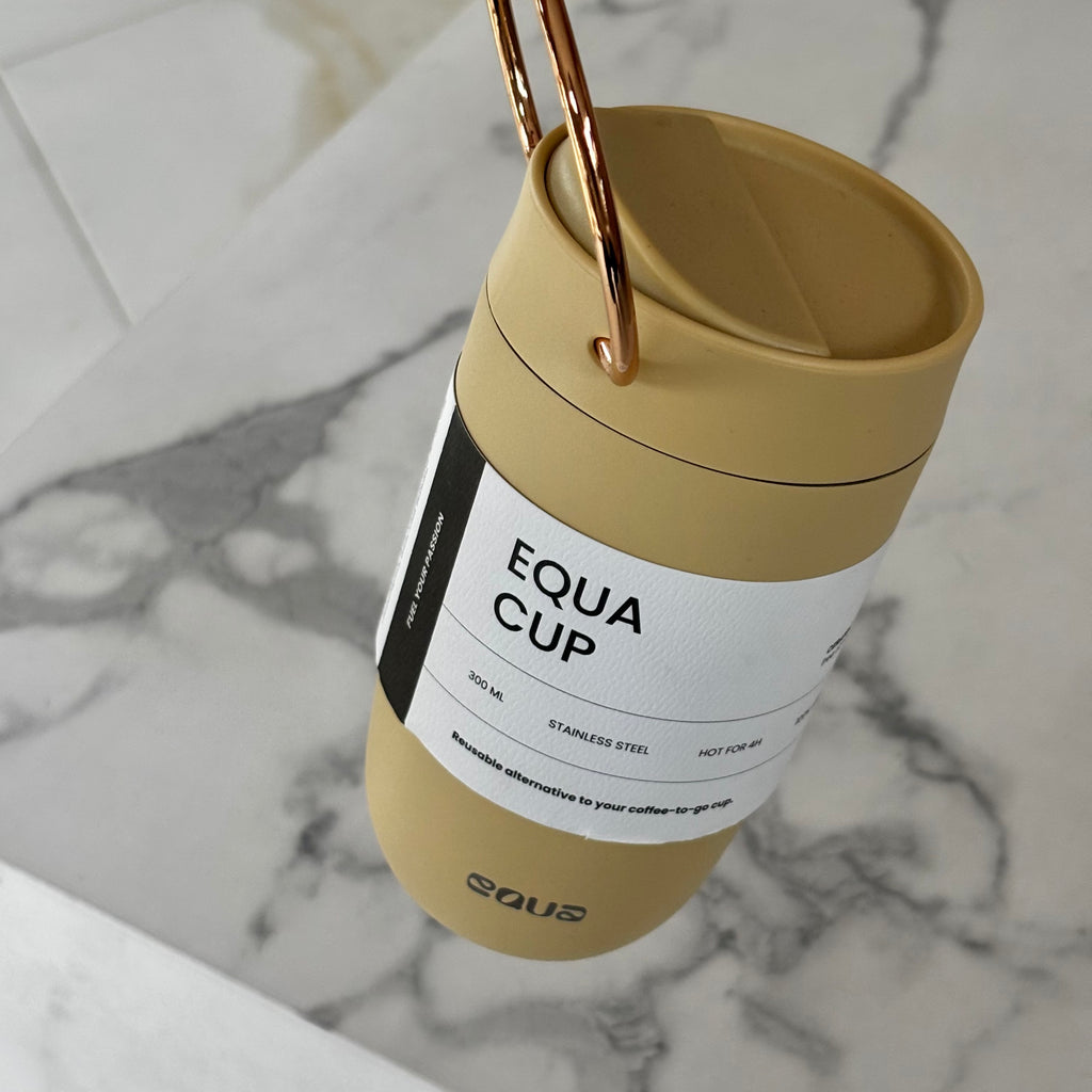 EQUA Coffee Cup/flask / Gold