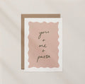 ‘You me pasta’ Card