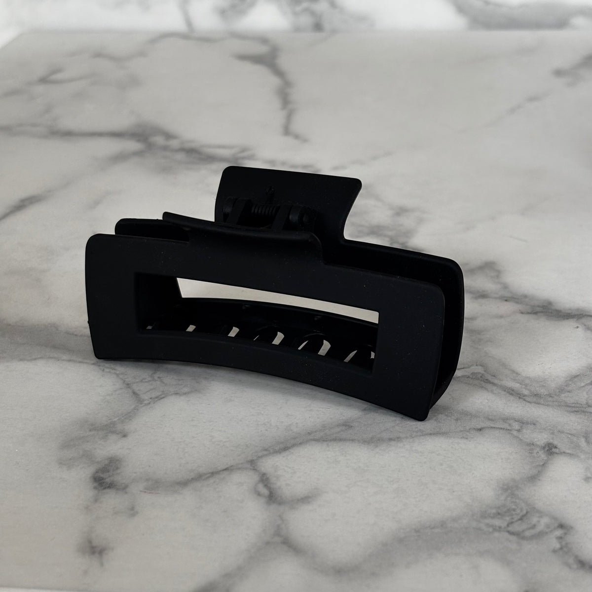Large Claw Clip / black matte