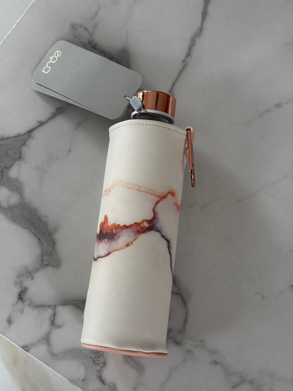 EQUA BPA free Water Bottle & Marble Case