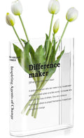 Difference Maker Book Vase