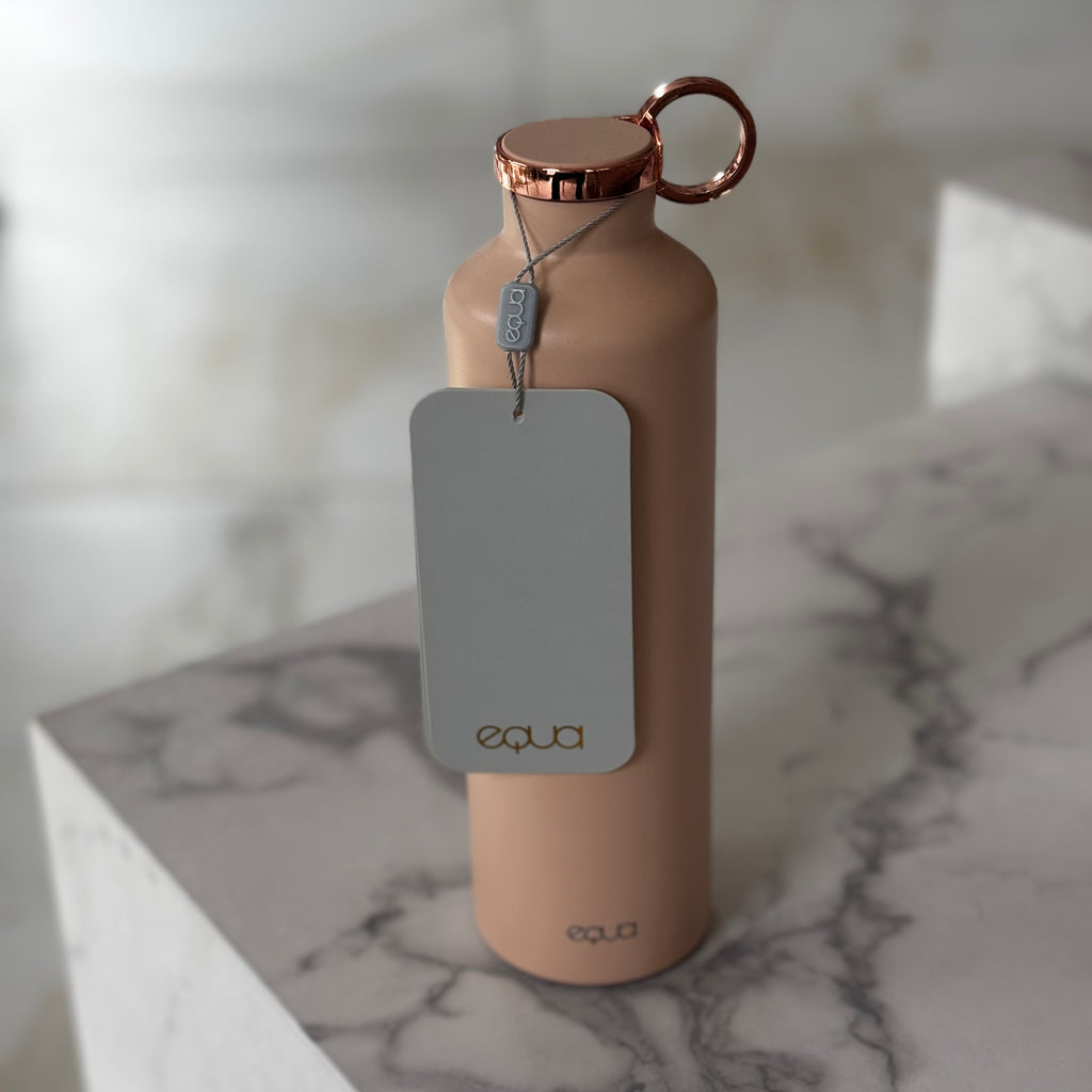 EQUA Metal BPA free Water Bottle / blush