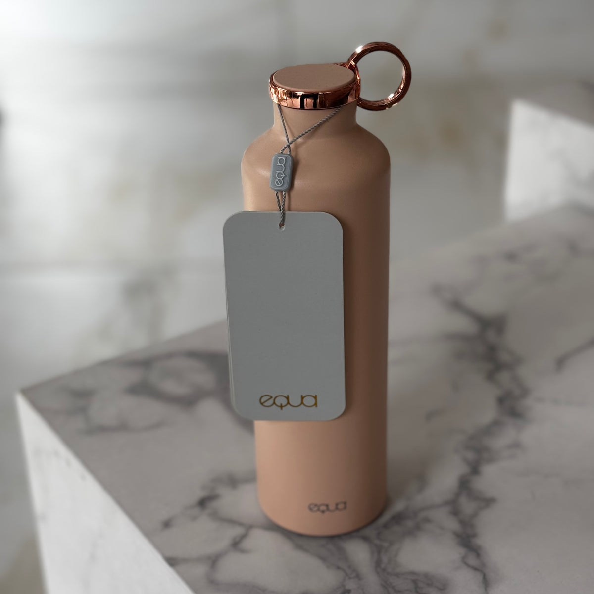 EQUA Metal BPA free Water Bottle / blush