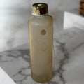 EQUA Glass BPA free Water Bottle / floral gold