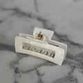 Large Claw Clip / pearl white