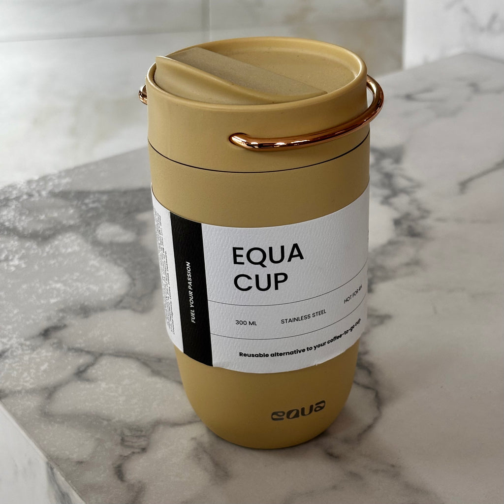 EQUA Coffee Cup/flask / Gold