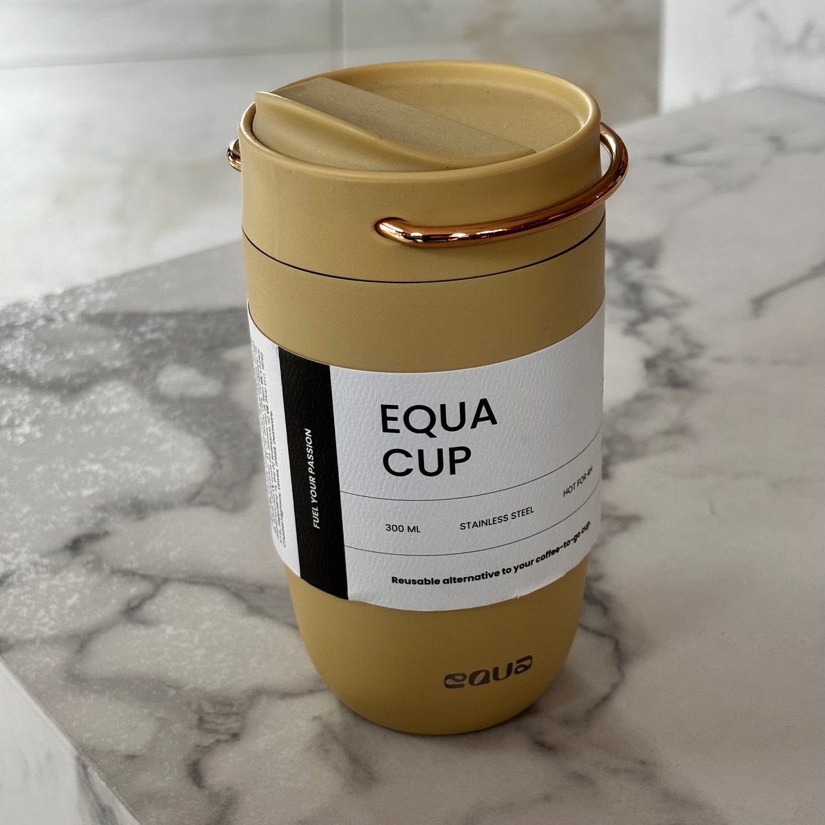 EQUA Coffee Cup/flask / Gold
