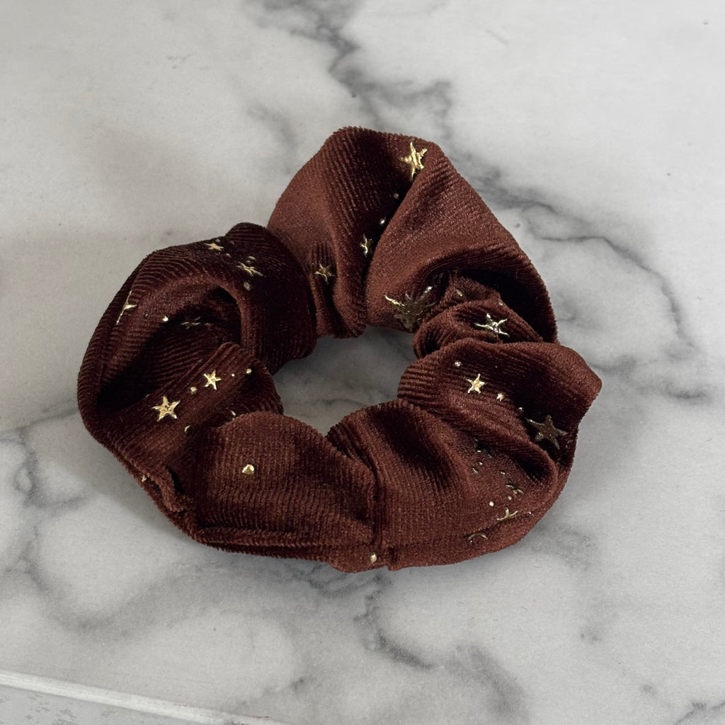 Velvet Starry Scrunchie