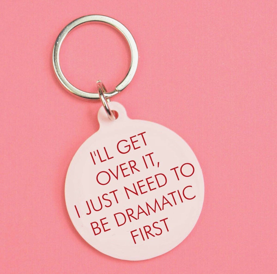 ‘I’ll get over it’ Keyring
