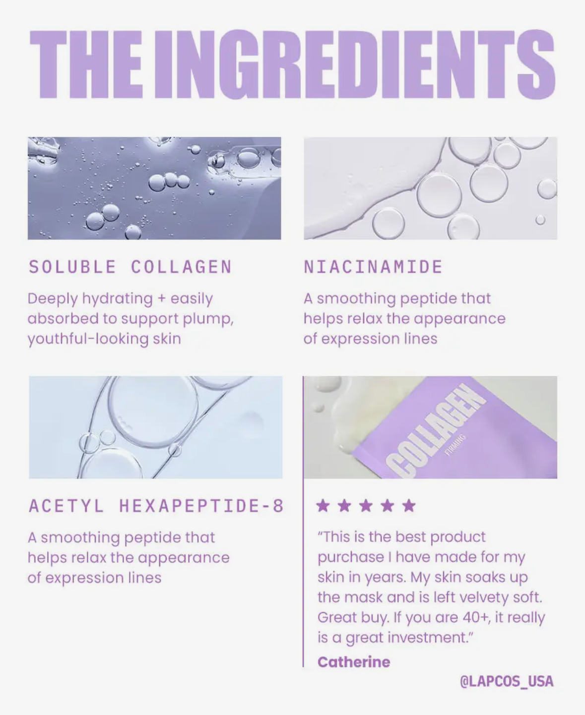 COLLAGEN Sheet Masks