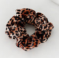 Coconut Lane Leopard Print Scrunchie