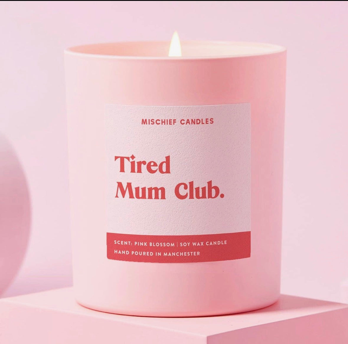 ‘Tired mum club’ Candle